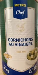 Cornichons au vinaigre très-fins