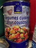 légumes cuisinés pour couscous