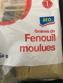Graines de fenouil moulues
