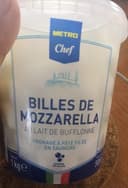 Billes de mozzarella