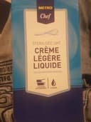 Crème légère liquide