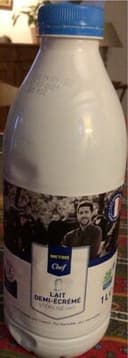 Lait demi ecreme
