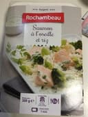 Saumon a l’oseille et riz