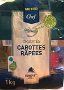 Carottes râpées
