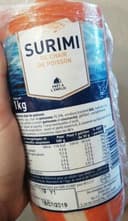 Surimi de chair de poisson
