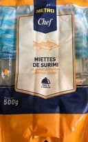 Miette de surimi