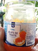 Œufs de truite pasteurisés