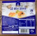 32 Mini blinis