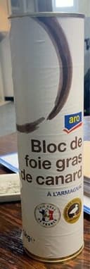Bloc de foie gras de canard