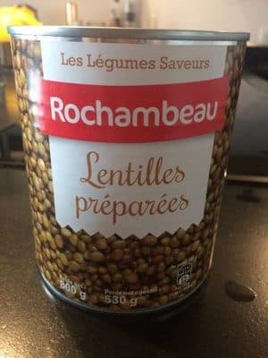 Lentilles preparees