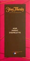 Chocolat Noir piment d'Espelette