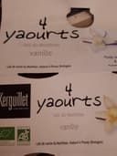 Yaourts bio Vanille Ferme et fondant
