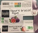 Yaourt brassé figue au lait de chèvre