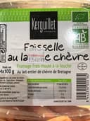 Faisselle au lait de chèvre