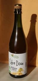 Cidre doux pur jus pommes de Savoie