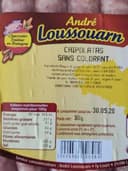 Chipolatas sans colorant