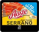 Serrano Le Quart tranché (+10% gratuit)