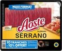 Aoste séléction plateau Serrano soit 11 tranches