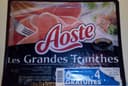 Les grandes tranches 6+4 tranches gratuites de jambon cru