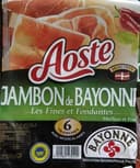 Jambon de bayonne 6 tranches lot de 3