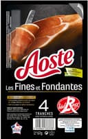 Fines et fondantes jambon cru Label Rouge