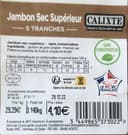 Jambon sec supérieur