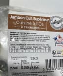 Jambon cuit supérieur Cuisiné à l'os