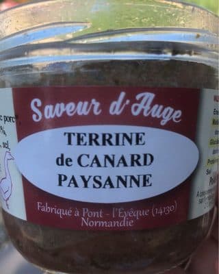 Terrine de canard paysanne