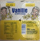 Vanille Lait gélifié aromatisé