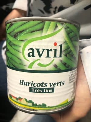 Haricots verts très fins