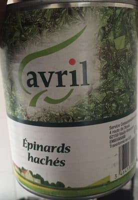 Epinard hachés