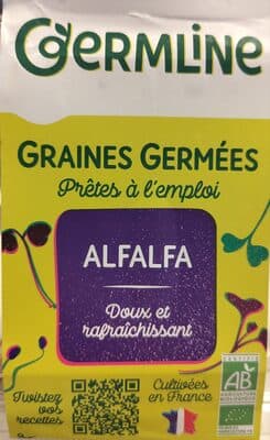 Graines germées alfalfa bio