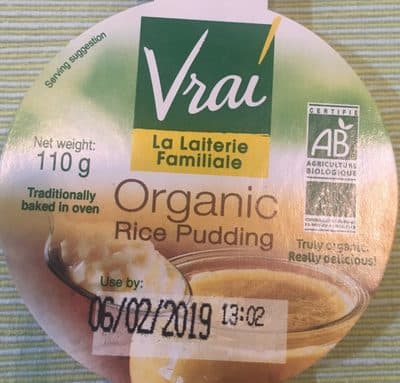 Rice pudding