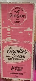 Sucettes au caramel