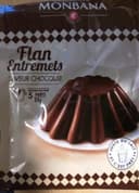 Flan entremets
