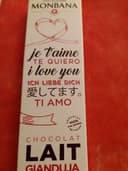 Chocolat lait gianduja