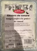 Gésiers De Canard Maigre Confits