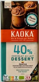 Tablette Dessert Lait 38%