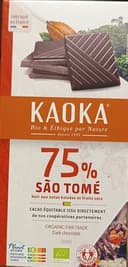 Chocolat noir 75% Bio