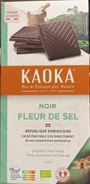 Chocolat Noir à la Fleur de Sel Bio