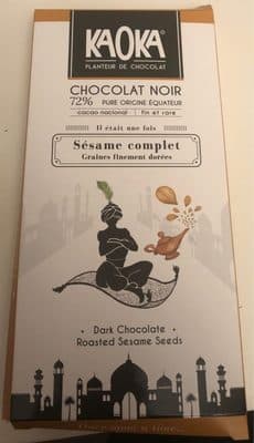 Chocolat noir 72%