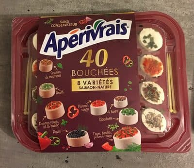 Aperivrais - 40 bouchées