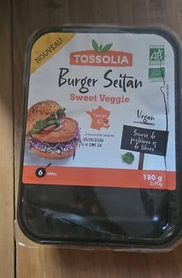 Burger Seitan sweet veggie