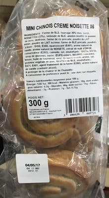 Mini Chinois Crème Noisette
