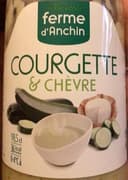 Soupe courgette et chèvre