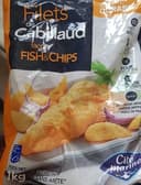 Filet de cabillaud façon fish & chips