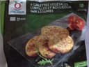 Galettes végétales aux lentilles, boulgour et légumes