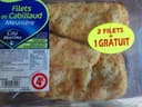 Filet de cabillaud meunière