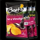 Chips Bret's saveur Sel & Vinaigre (2+1 gratuit)