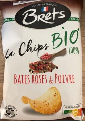 La Chips Bio 100% Baies Roses & Poivre